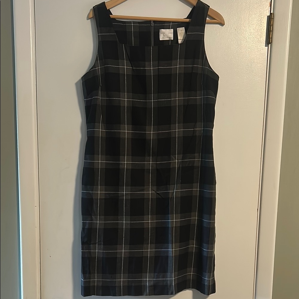 Emma James Blue Sleeveless Sheath Mini Dress